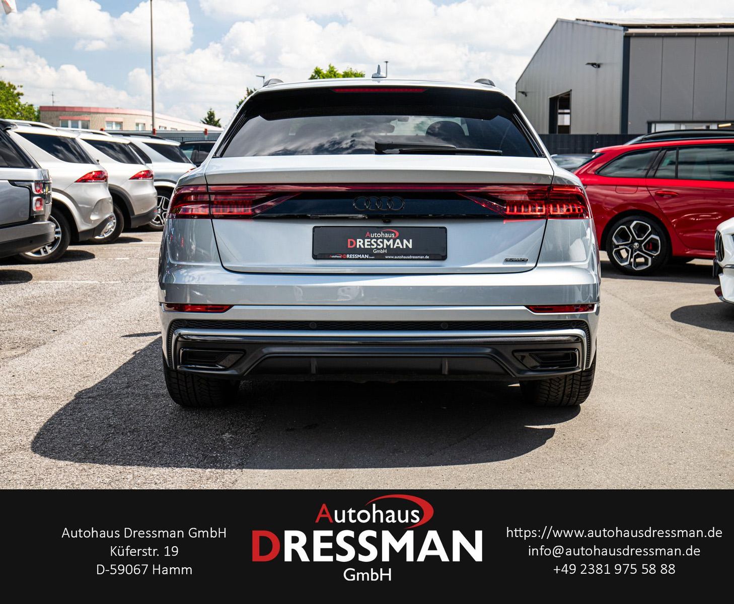 Audi Q8 55 TFSI S-Line MATRIX PANO B&O ACC STHZG HuD