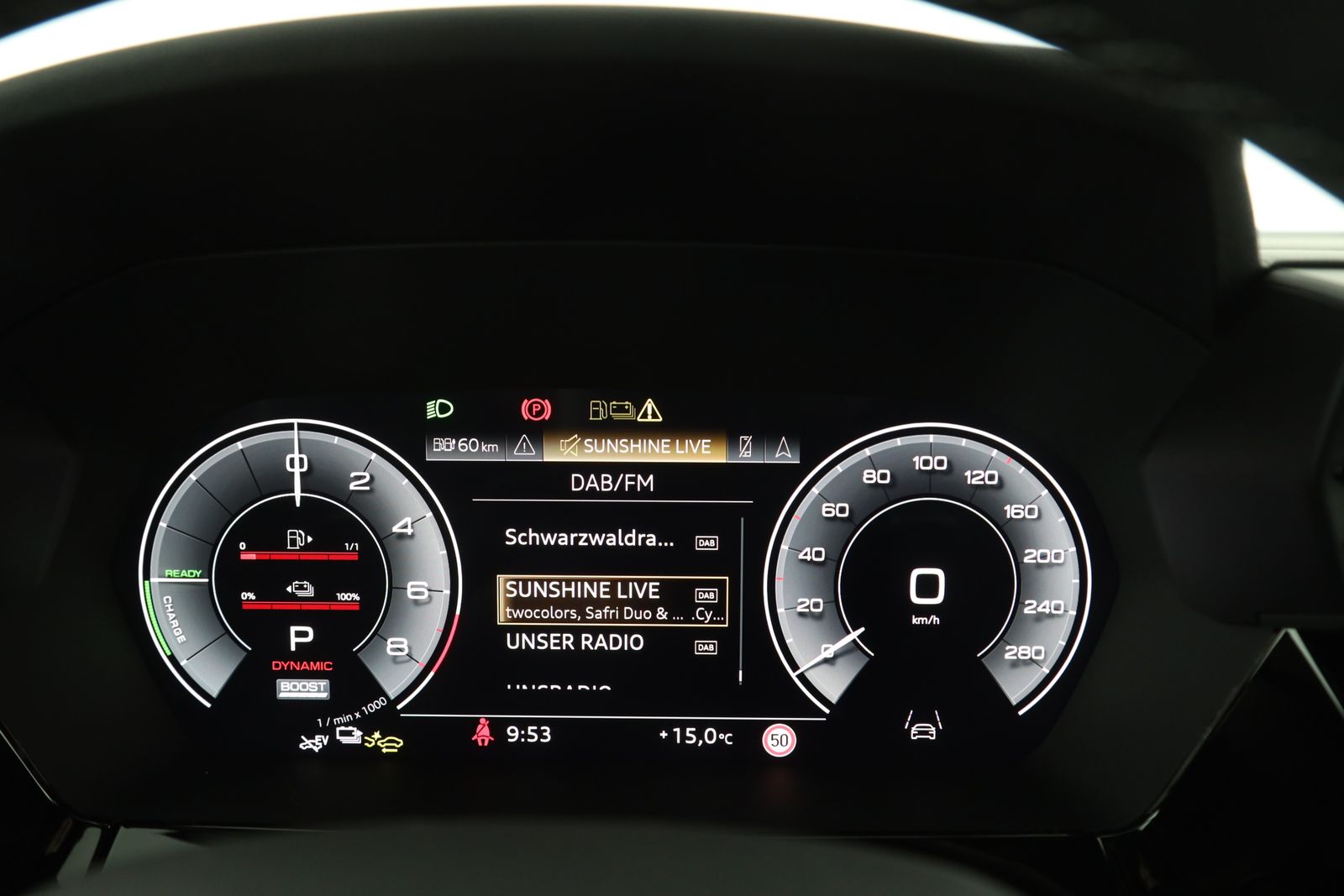 Audi A3 Sportback 40 TFSI e S tronic advanced S line