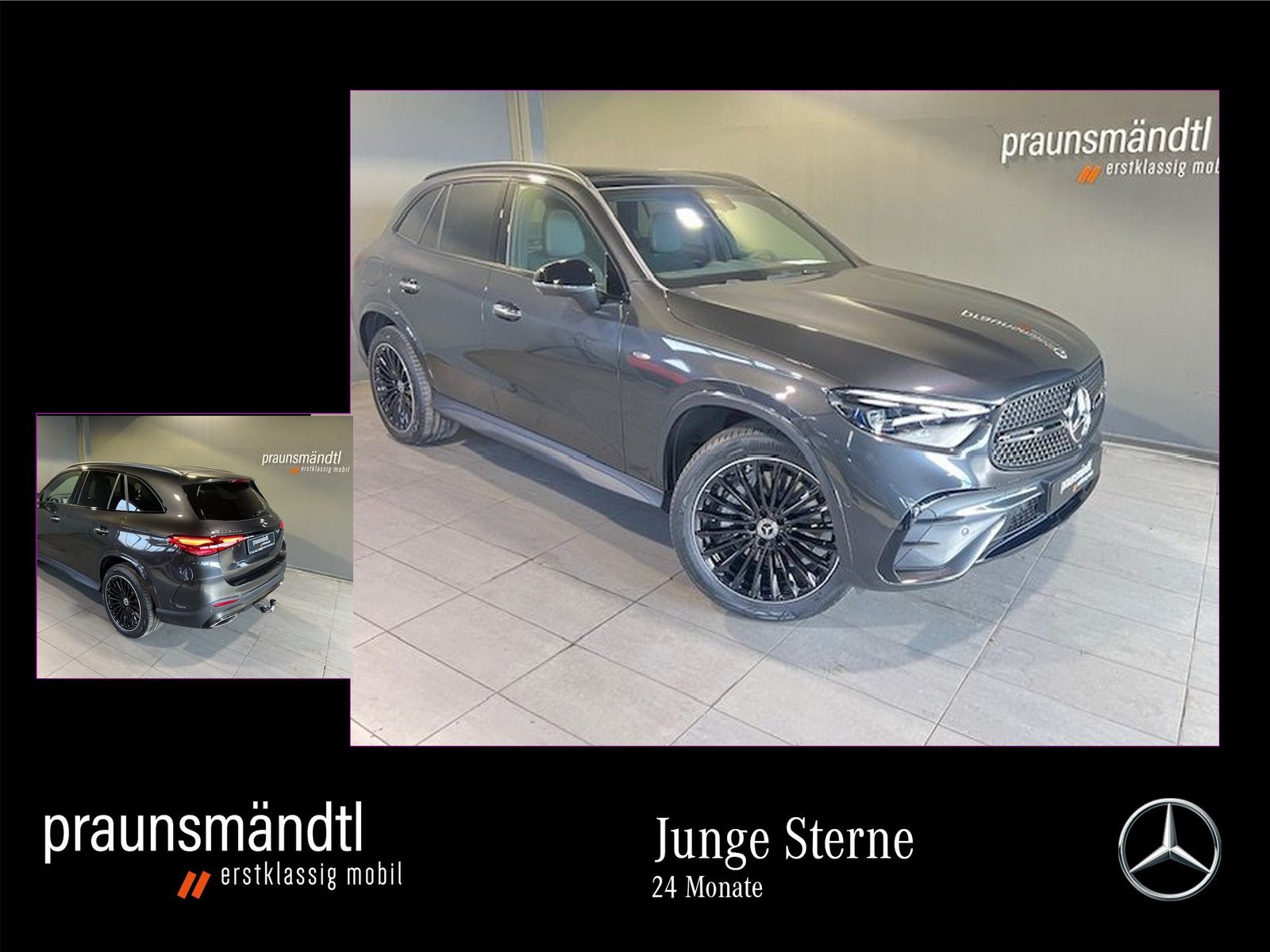Mercedes-Benz GLC 300 e 4M AMG Night Pano/Memo/20"/Dist/AHK/To