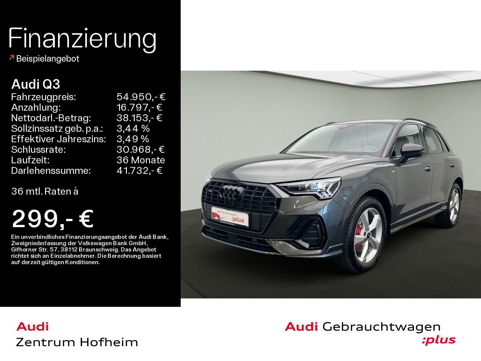 Audi Q3 40 TDI quattro S line - Samsaru's Car Outlet
