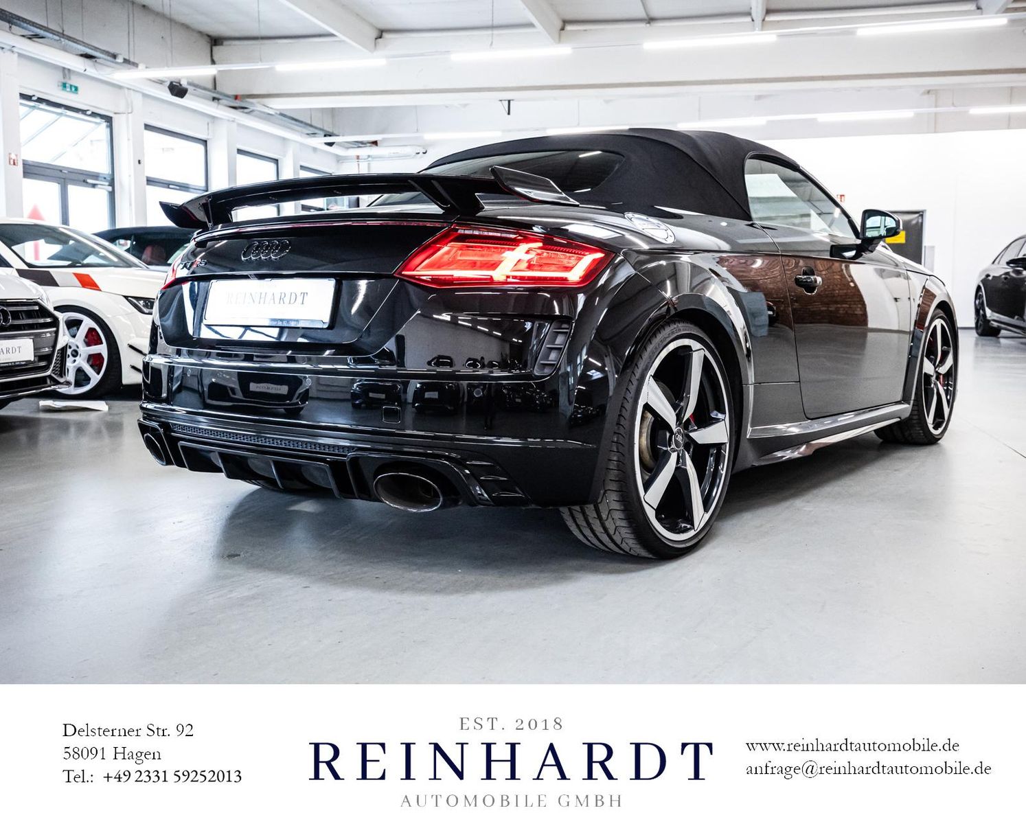 Audi TT RS ROADSTER ALL-BLACK/20Z/MTRX/RS-AGA/280KM/H
