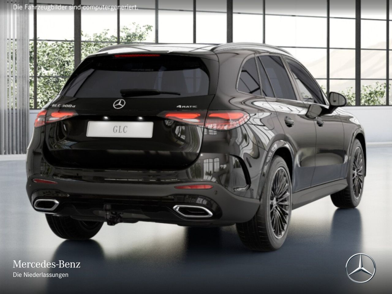 Mercedes-Benz GLC 300 d 4M AMG+NIGHT+PANO+360+AHK+KEYLESS+9G