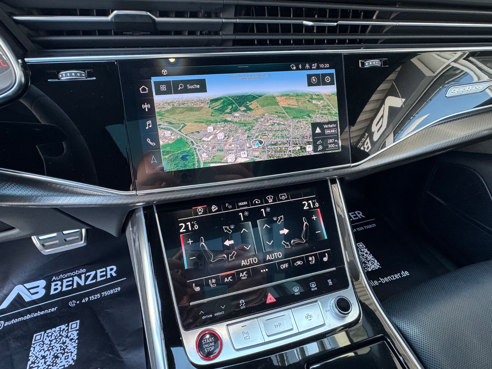Audi RSQ8/HD-Matrix/PANO/AHK/23"/StdHeiz/BLACK/360°/