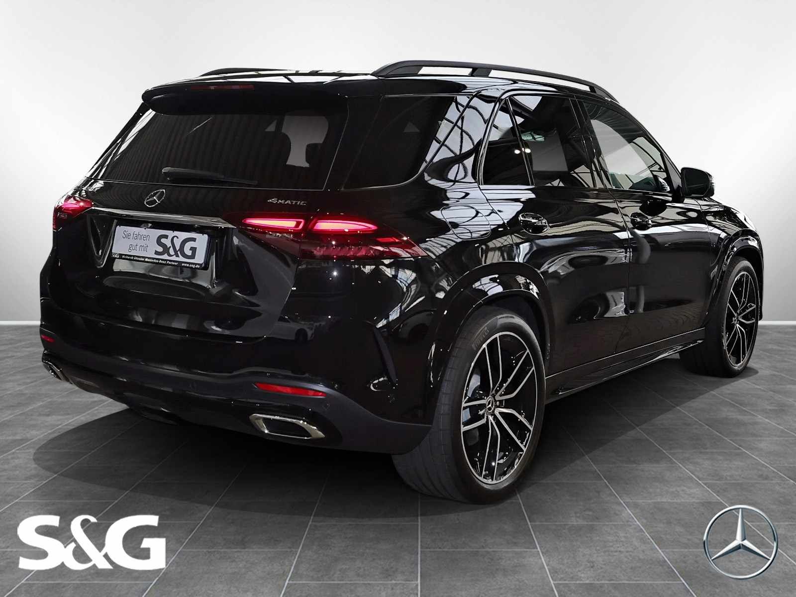 Mercedes-Benz GLE 450 d 4M AMG MBUX+360°+M-LED+Pano+AHK+Fahras
