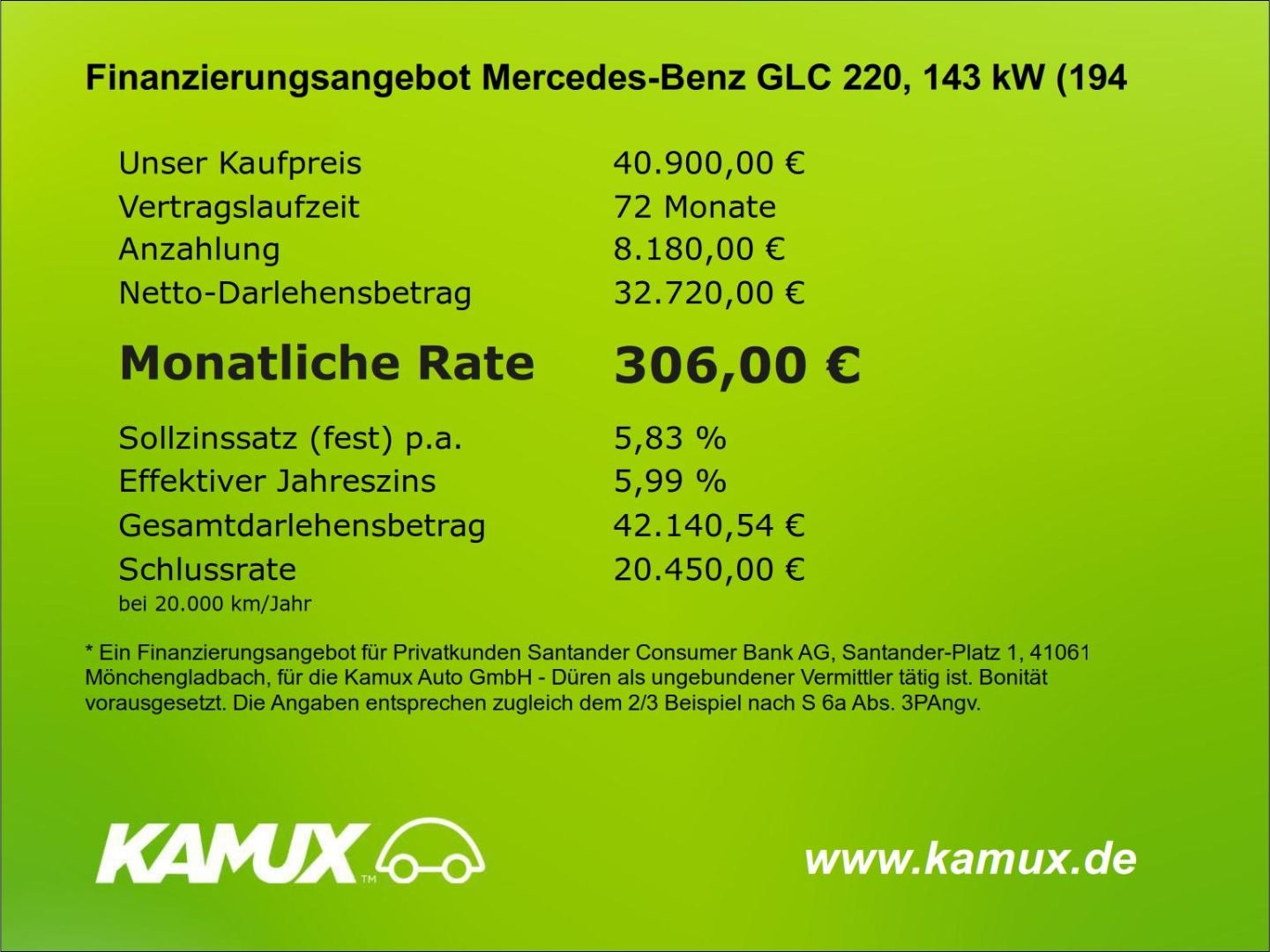 Mercedes-Benz GLC 220 d 4M Coupe AMG Line - Samsaru's Car Outlet