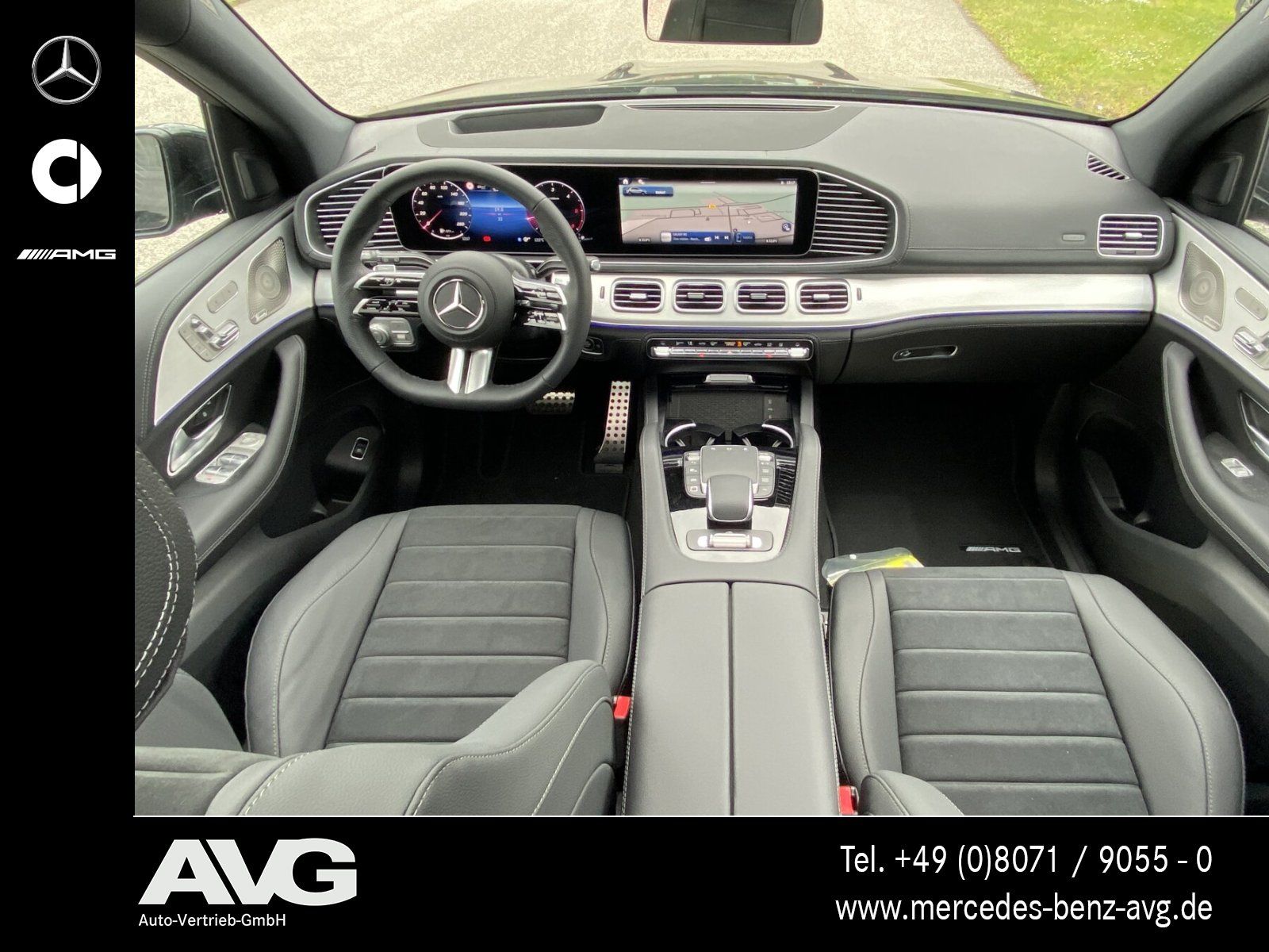 Mercedes-Benz GLE 450 d 4M AMG Pano HuD Stndhzg AHK Air 360°