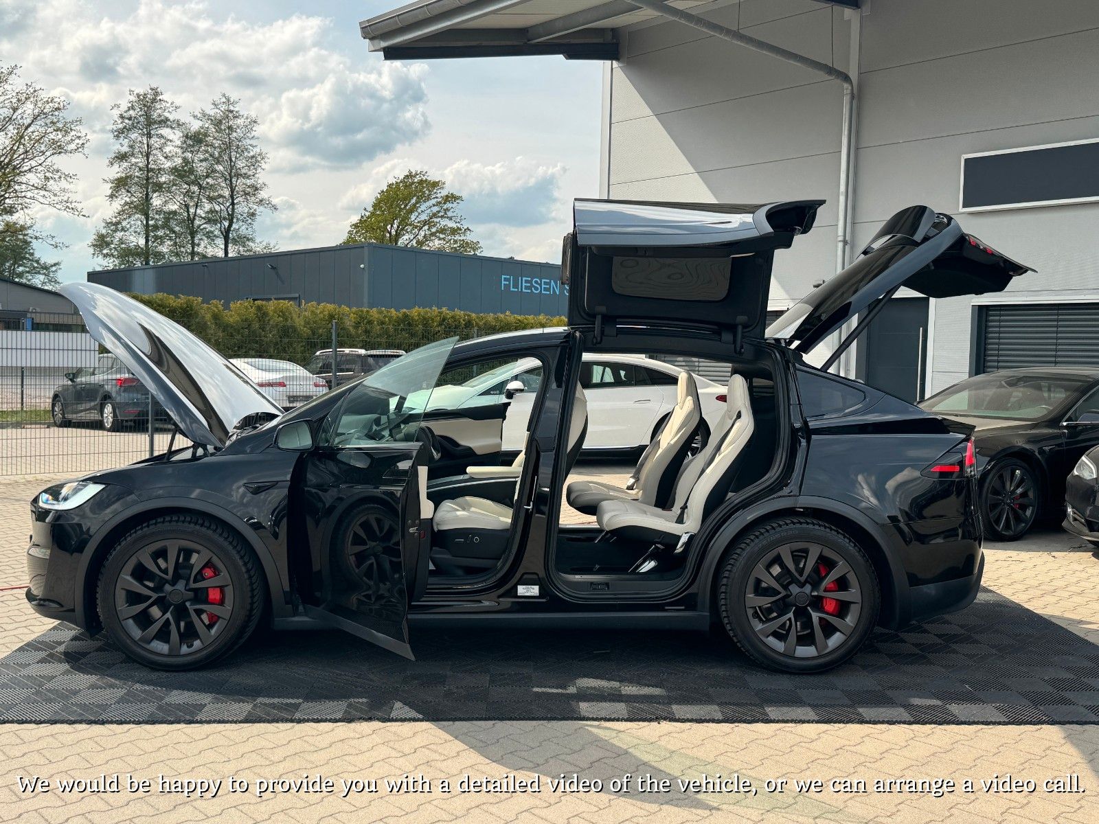 Tesla MODEL X PLAID | HARWARE 4 | 6SEAT | MATRIX LED