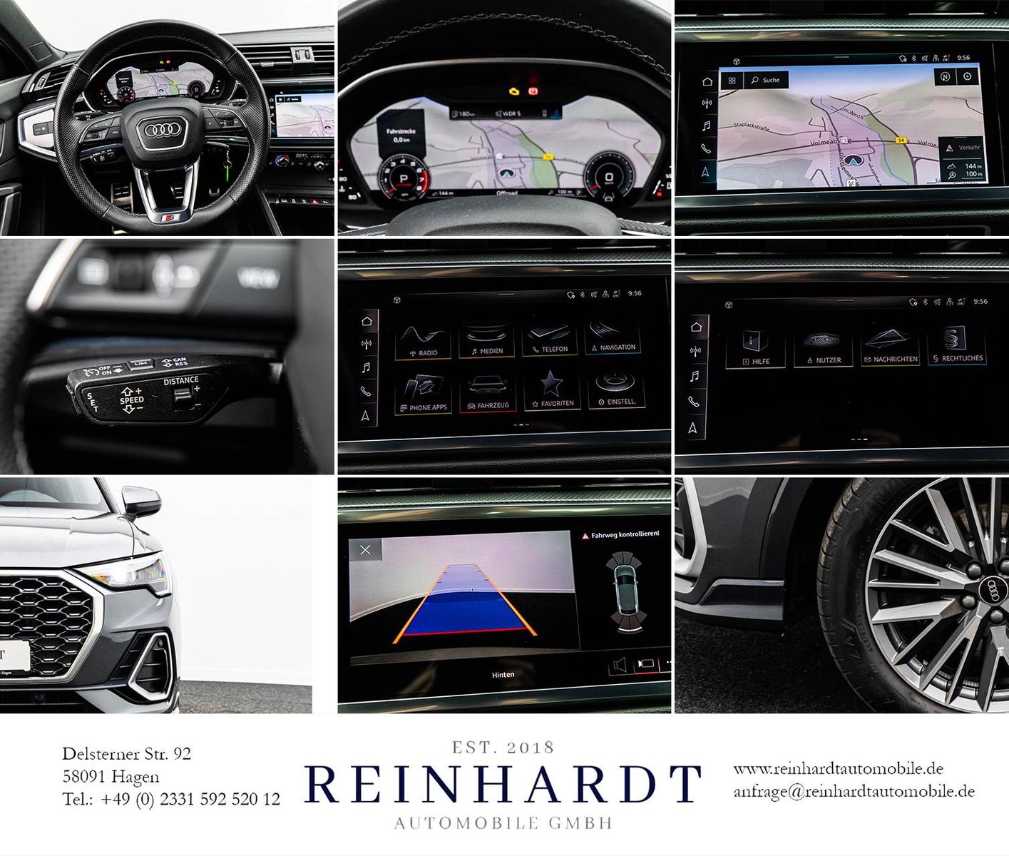 Audi Q3 SPORTBACK 40TFSi Q 2x S LINE 19Z/KAM./NAV+/VC