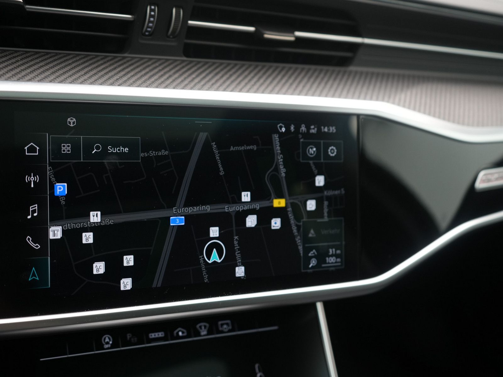 Audi RS6 305KMH STANDHZ LASER RAUTE PANO KERAMIK B&O