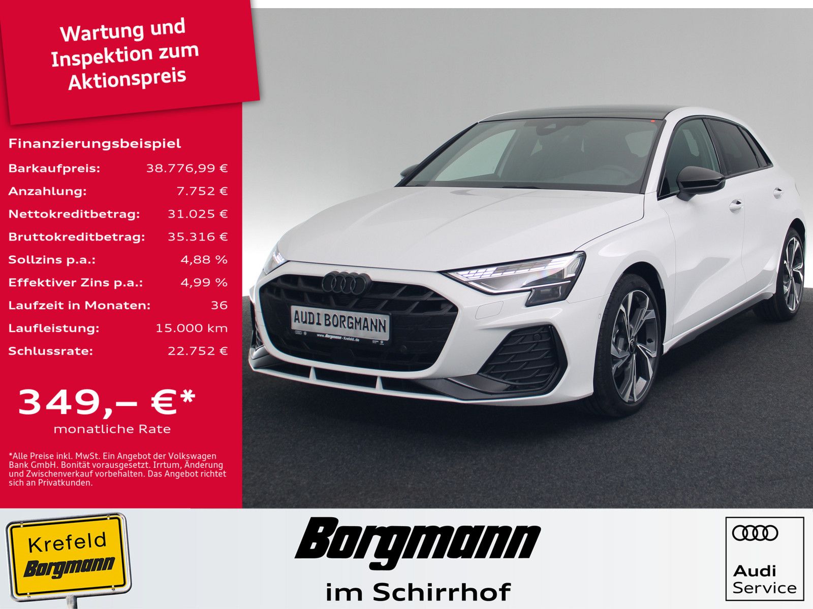 Audi A3 Sportback 35 TFSI S line - Samsaru's Car Outlet