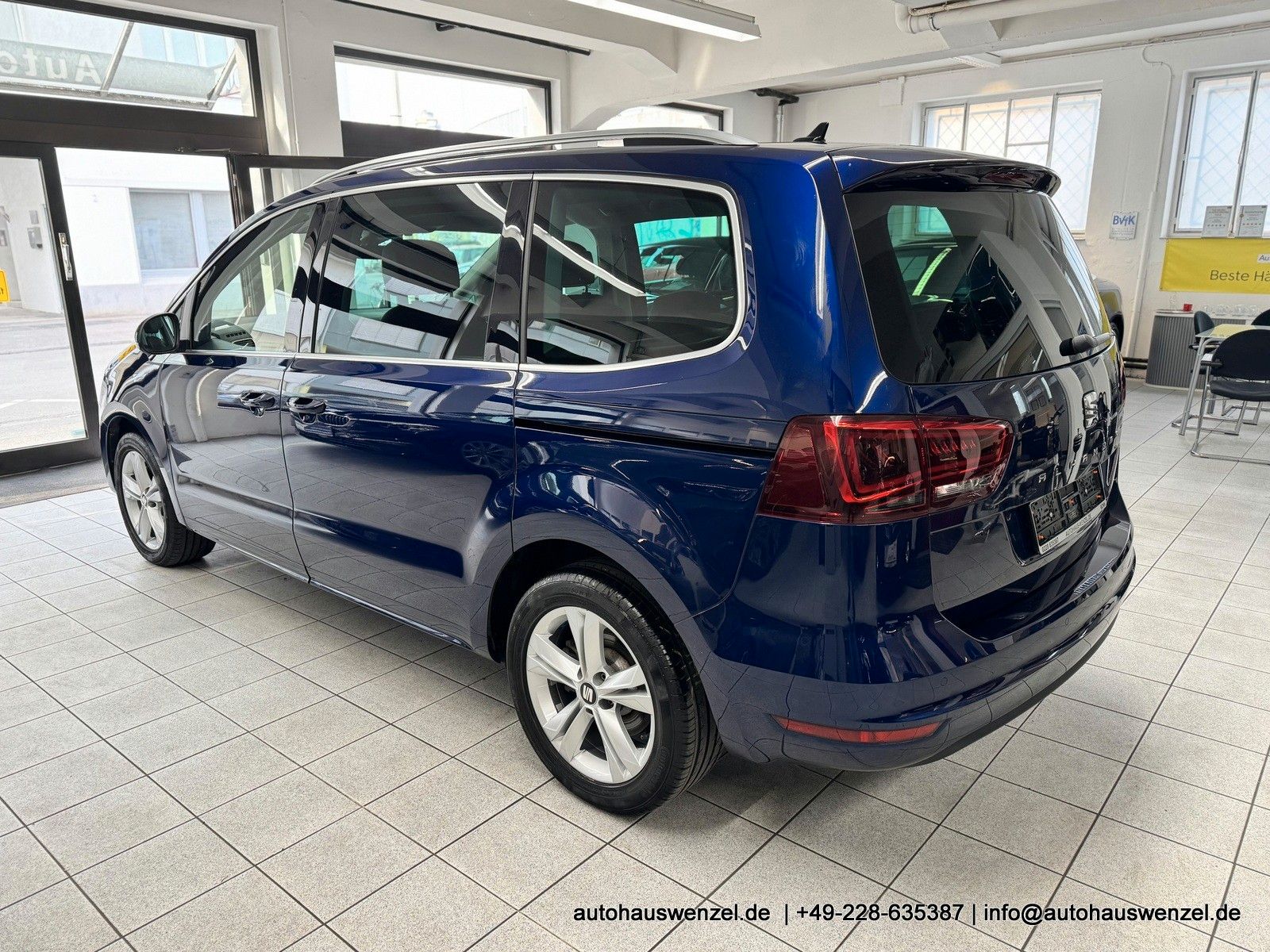 Seat Alhambra 2.0 TDI Aut. Xcellence 7-SI. PANO AHK