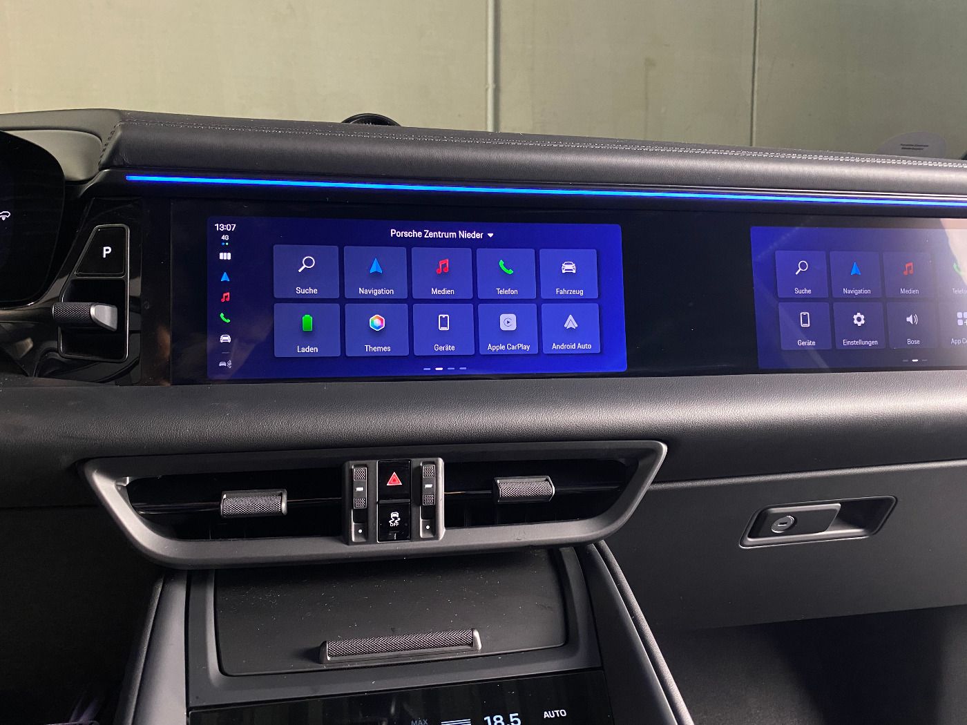 Porsche Macan 4 | Panorama Dachsystem | Beifahrerdisplay