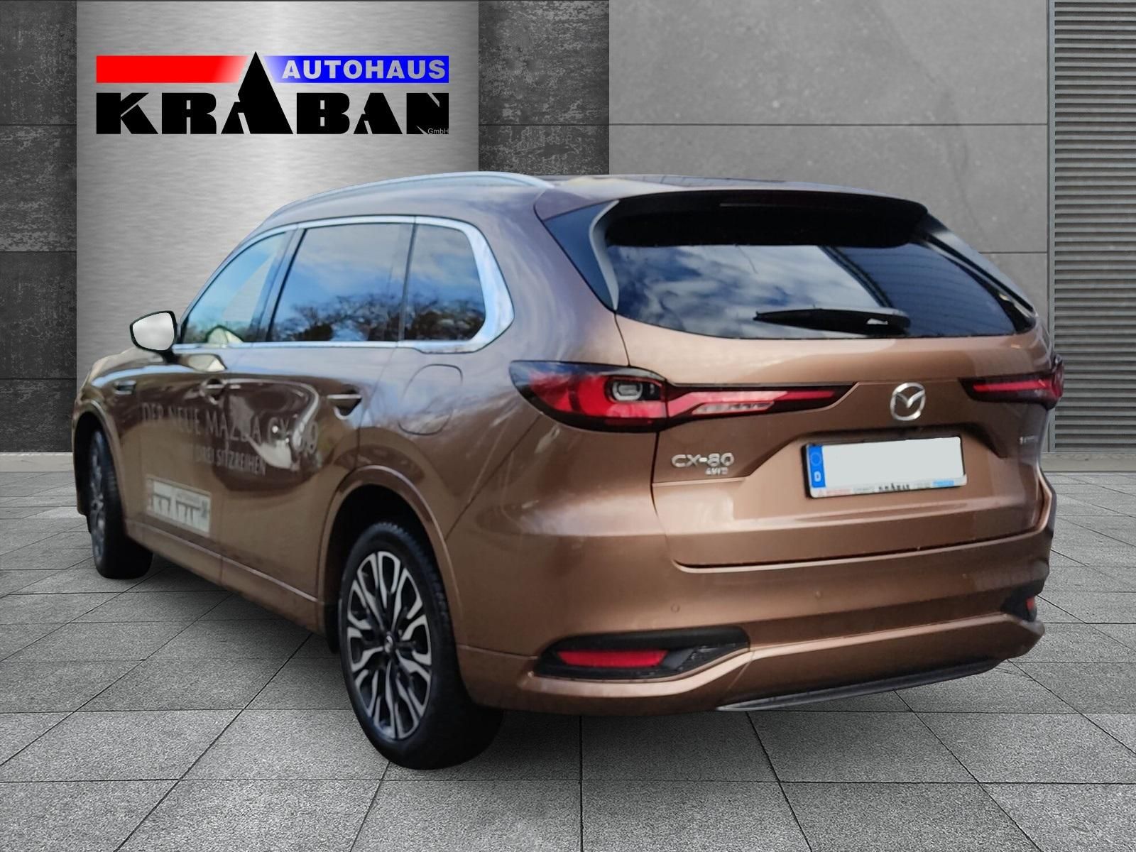 Mazda CX-80 254PS Homura AWD 8AT, Bose, GSD, 7-Sitze