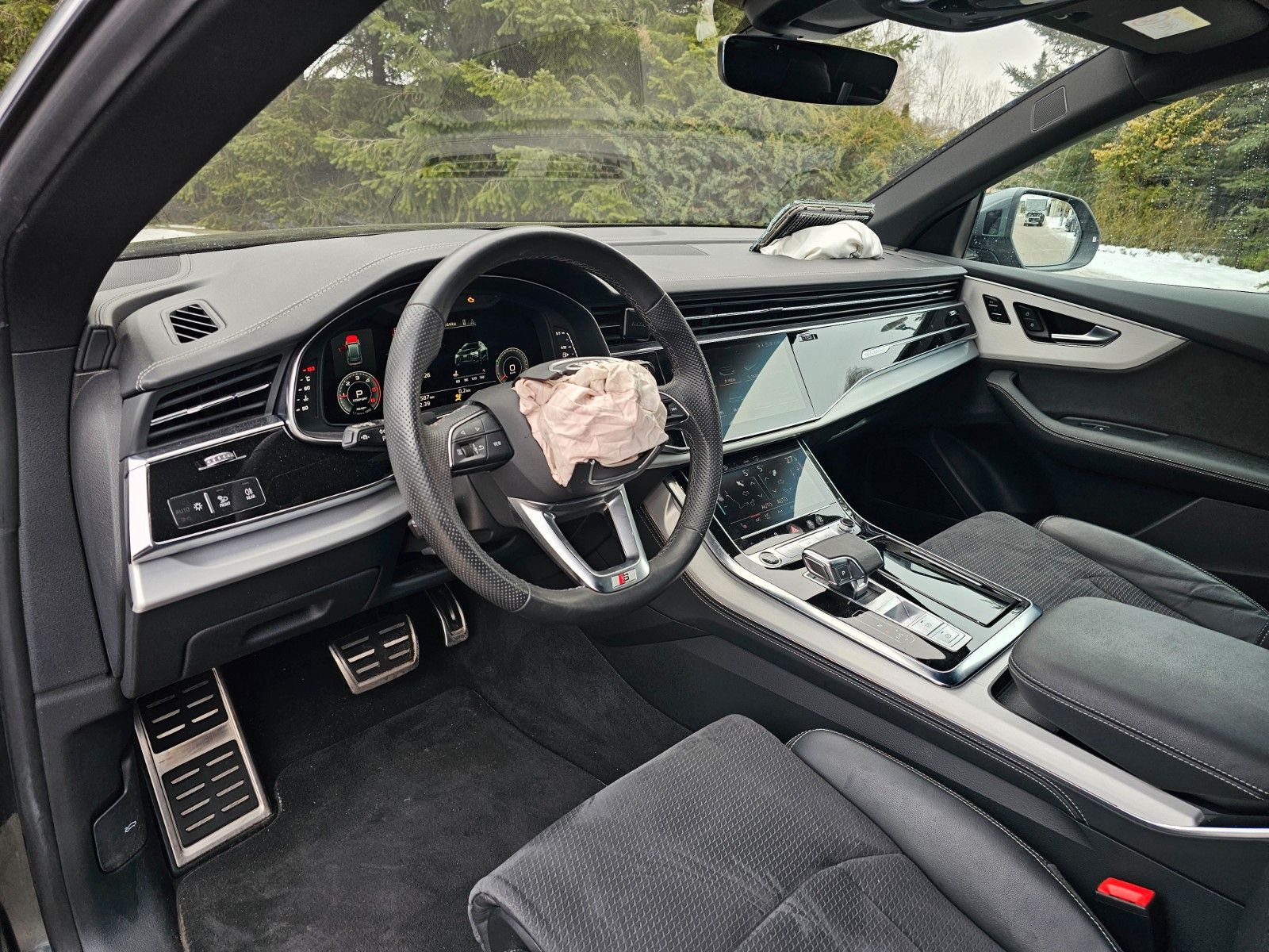 Audi Q8 45TDI quattro S-LINE Mild Hybr LEICHER UNFALL