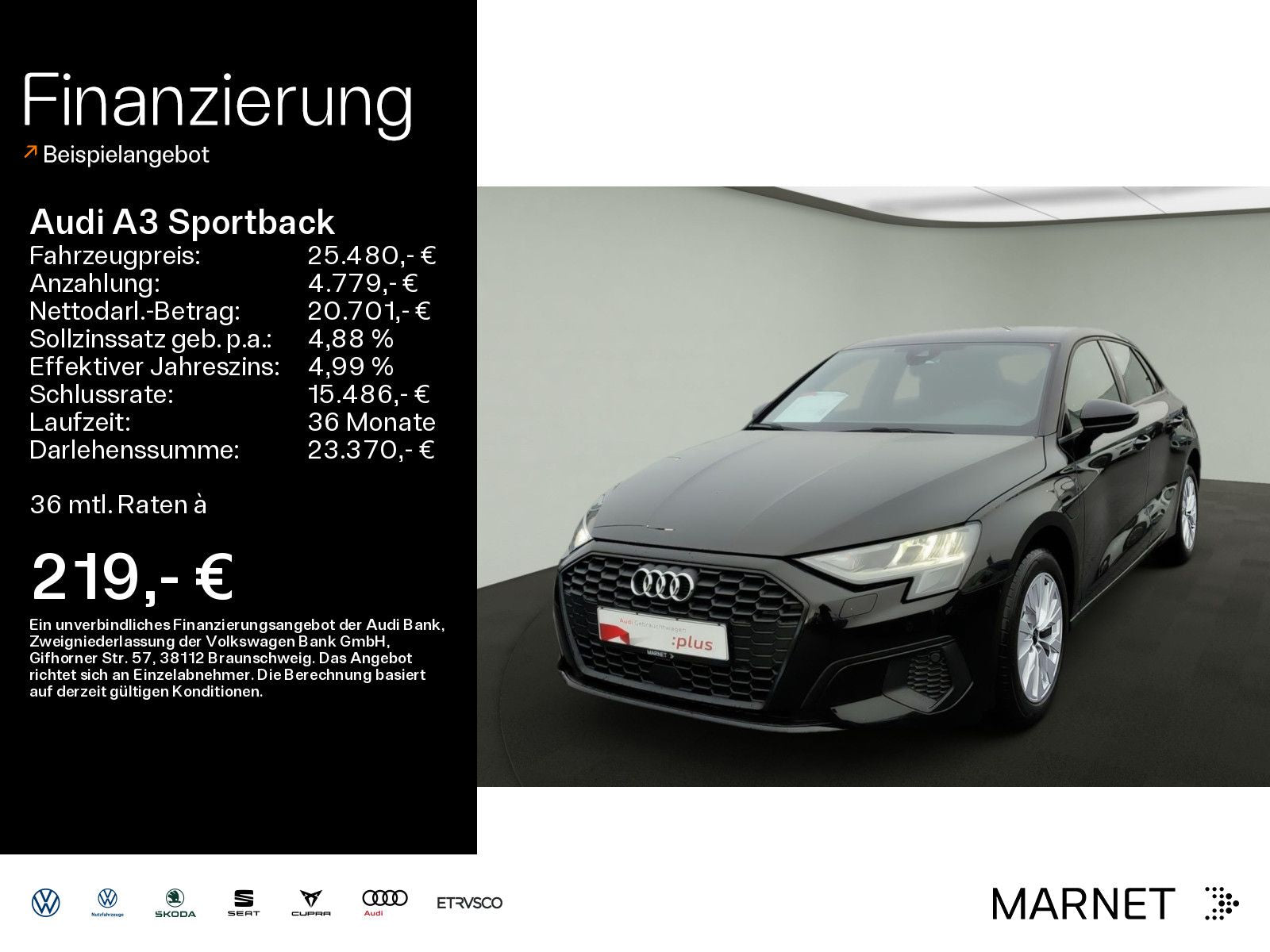 Audi A3 Sportback 40 TFSI e - Samsaru's Car Outlet