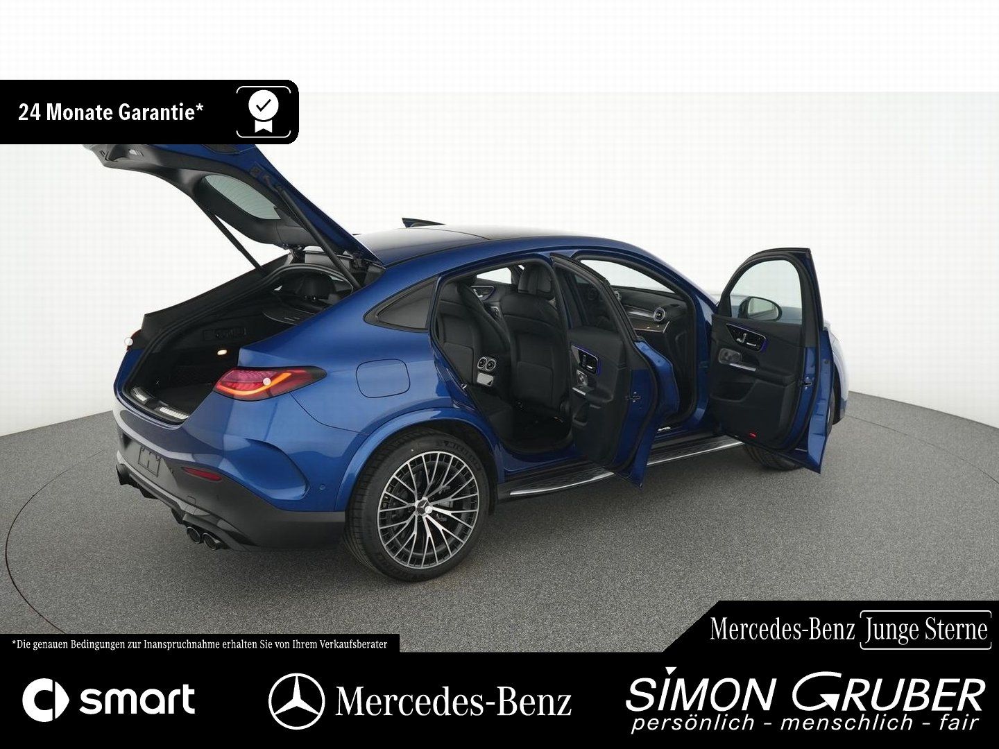 Mercedes-Benz GLC 43 4M Coupé AMG Night II RealPerfo Burm AHK