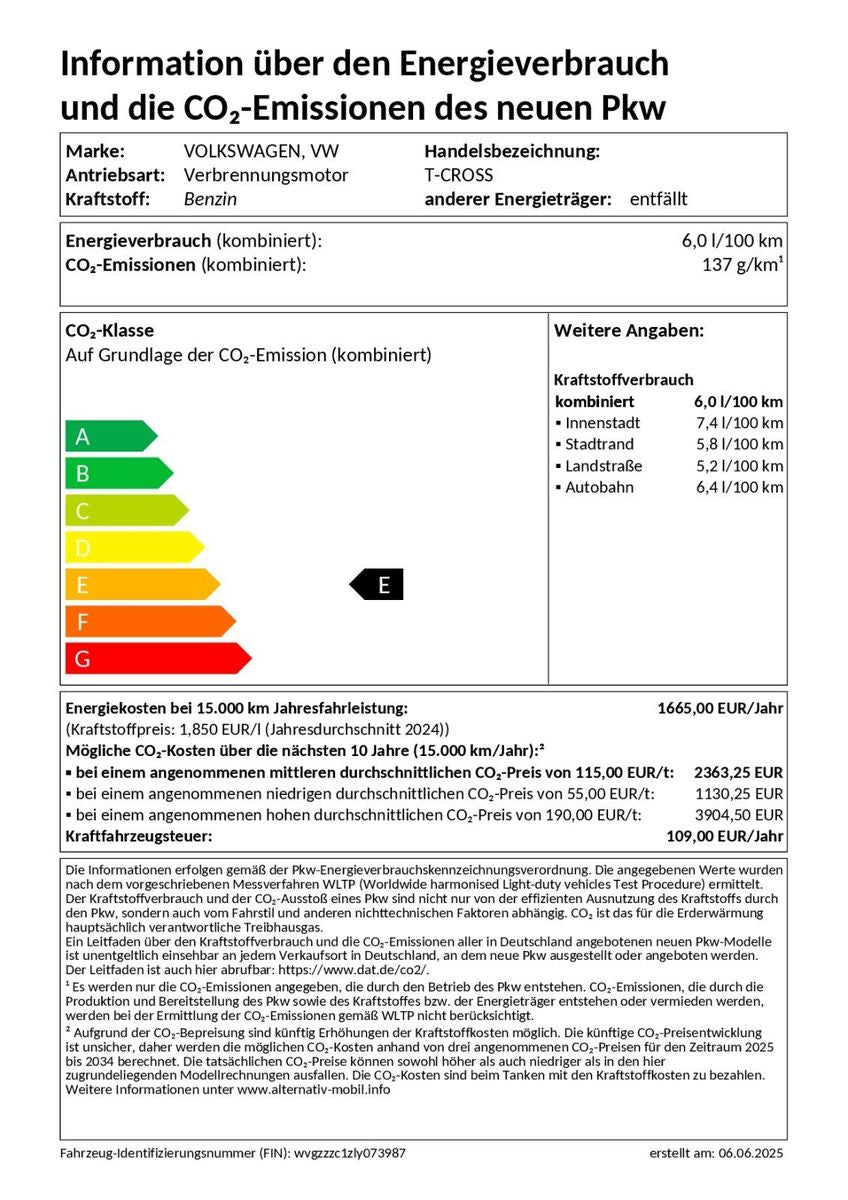 Volkswagen T-Cross 1.0 TSI Life - Samsaru's Car Outlet