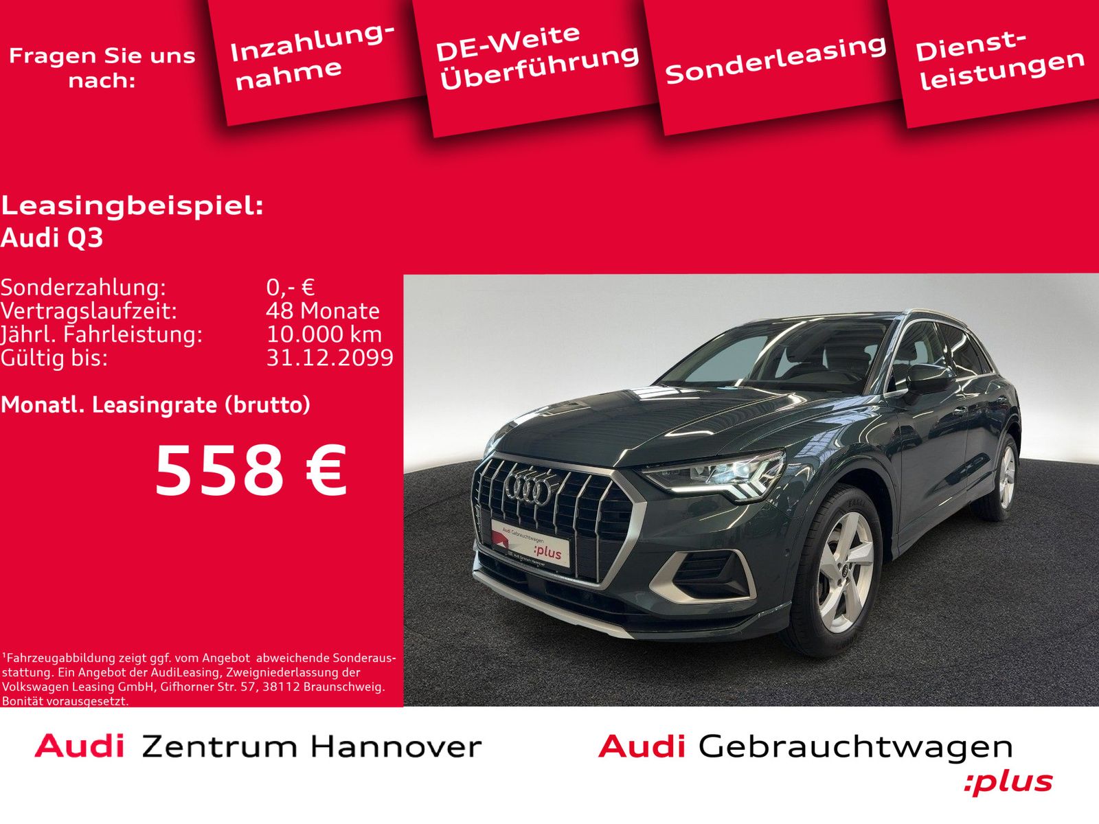 Audi Q3 40 TDI quattro - Samsaru's Car Outlet