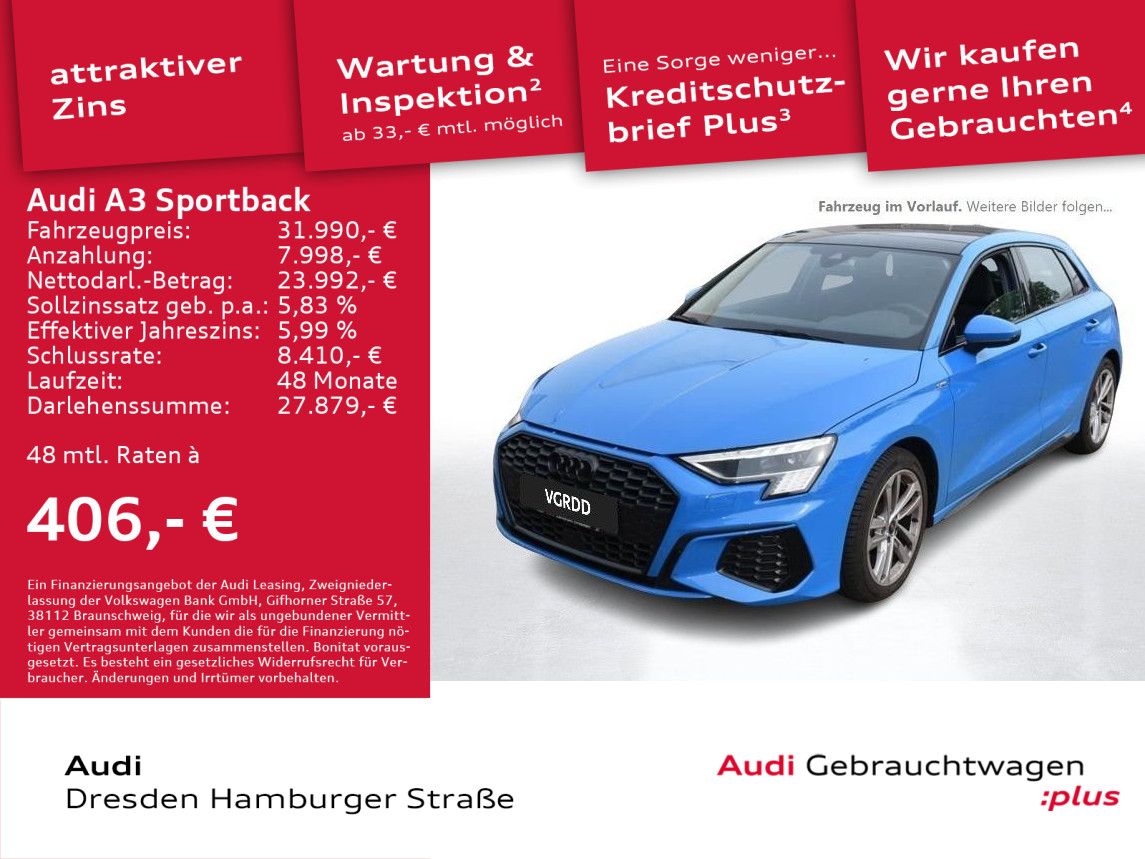 Audi A3 Sportback 35TFSI S line - Samsaru's Car Outlet