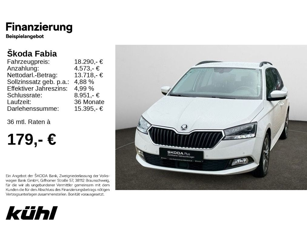 Skoda Fabia Combi 1.0 TSI DSG Best of - Samsaru's Car Outlet