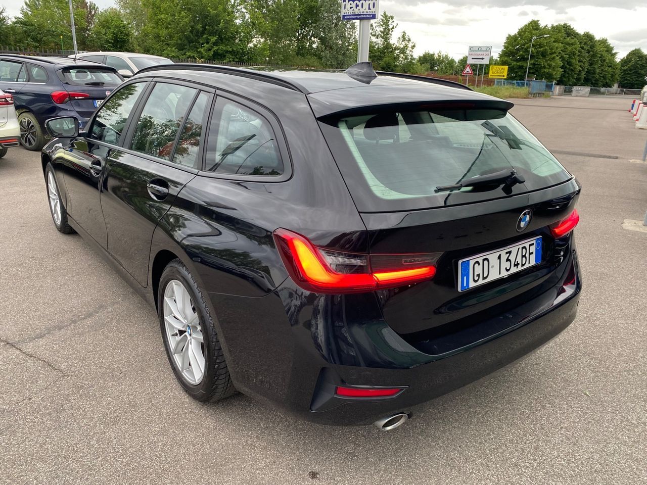 BMW 320d Sw Automatica Pelle Rossa - Samsaru's Car Outlet
