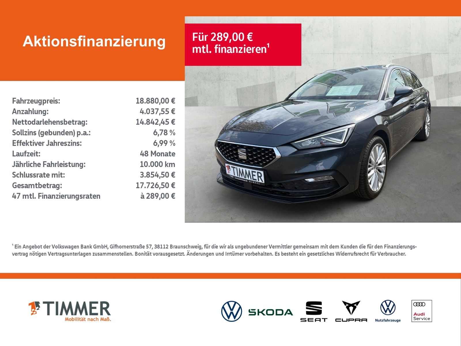 Seat Leon ST 2.0 TDI DSG XCELLENCE +AHK +LED+ACC +RKA