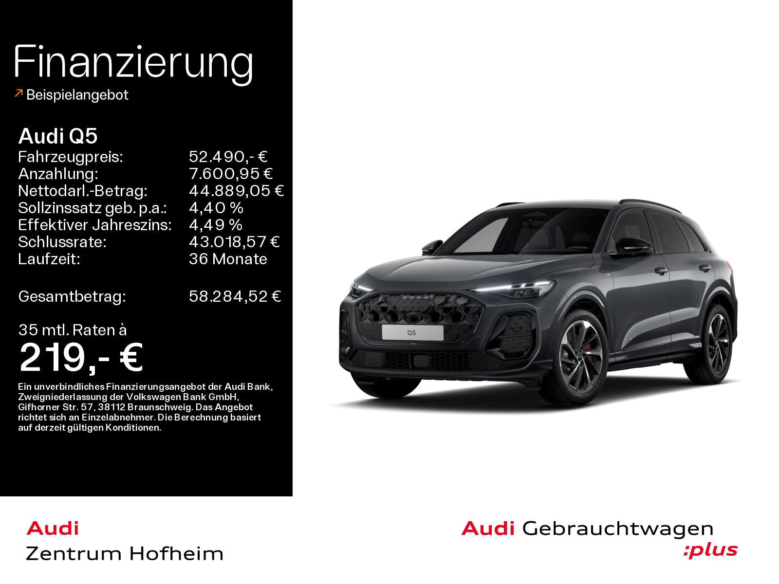 Audi Q5 40 TDI qu 2x S line S tro*EUPE 85*Standh*LED+
