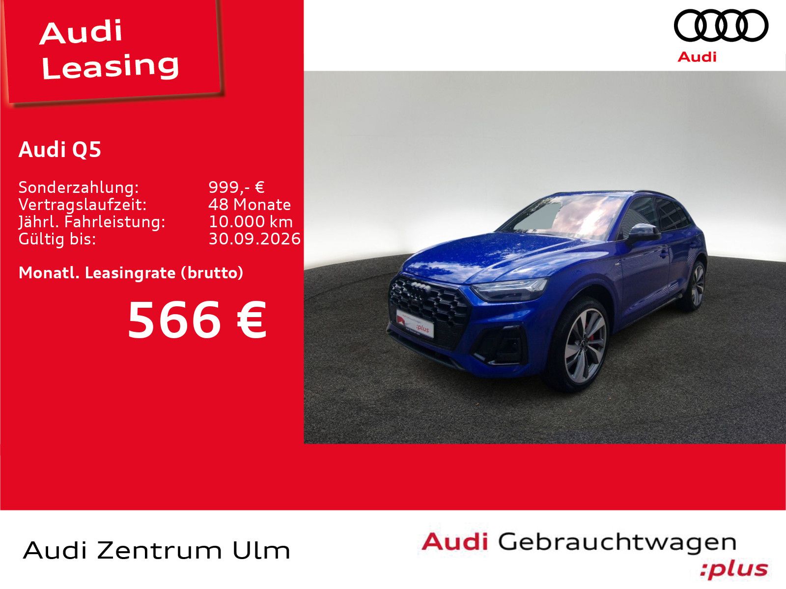 Audi Q5 S-Line Black 55 TFSI e qu 21 AHK PANO 5J.GAR.