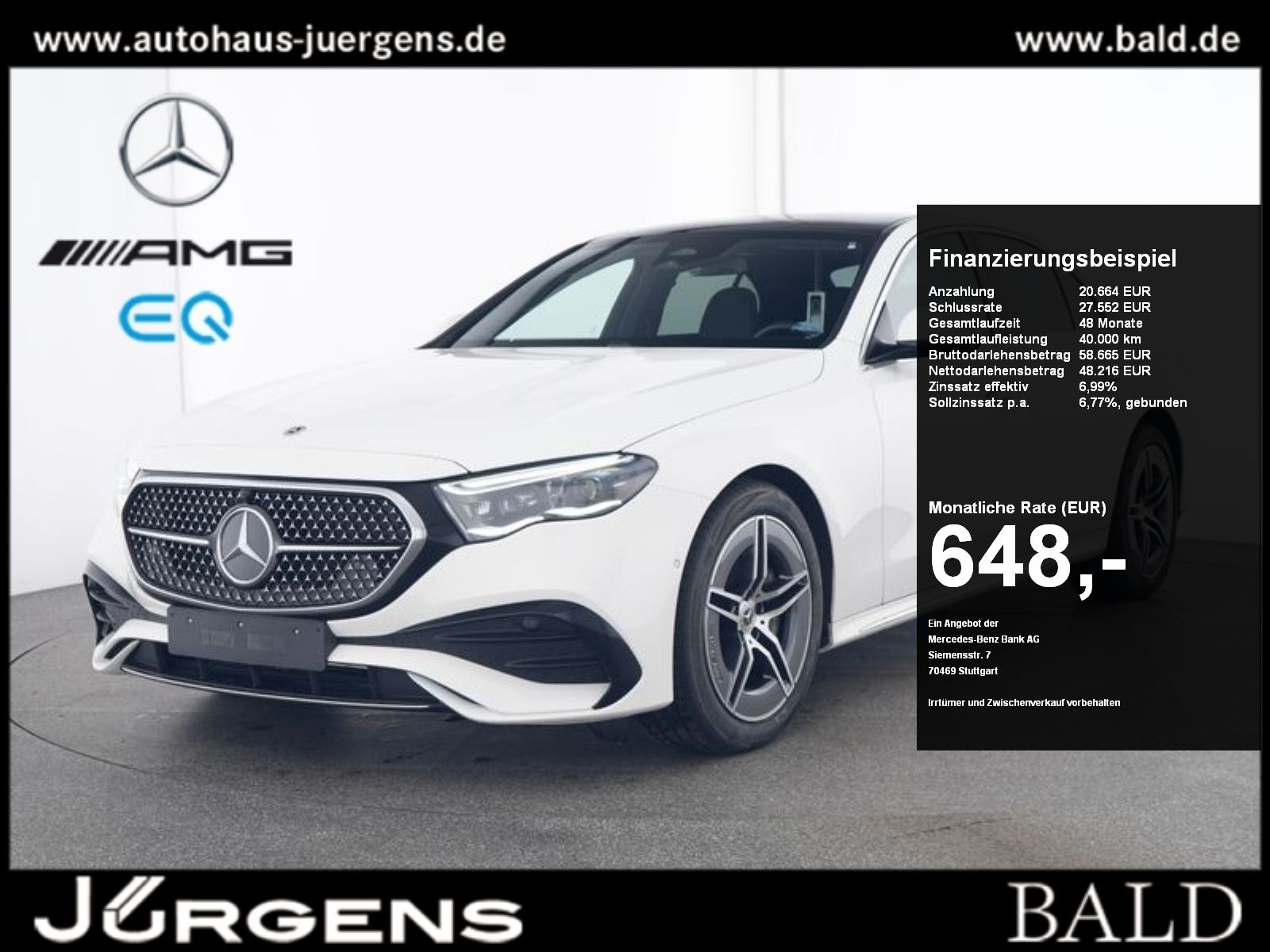 Mercedes-Benz E 450 4M AMG-Sport - Samsaru's Car Outlet