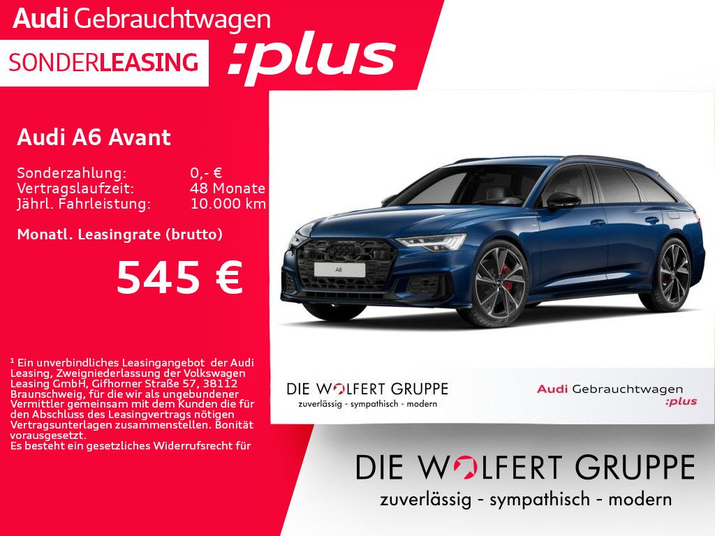 Audi A6 Avant S line 55 TFSI e quattro S tronic 0,5%