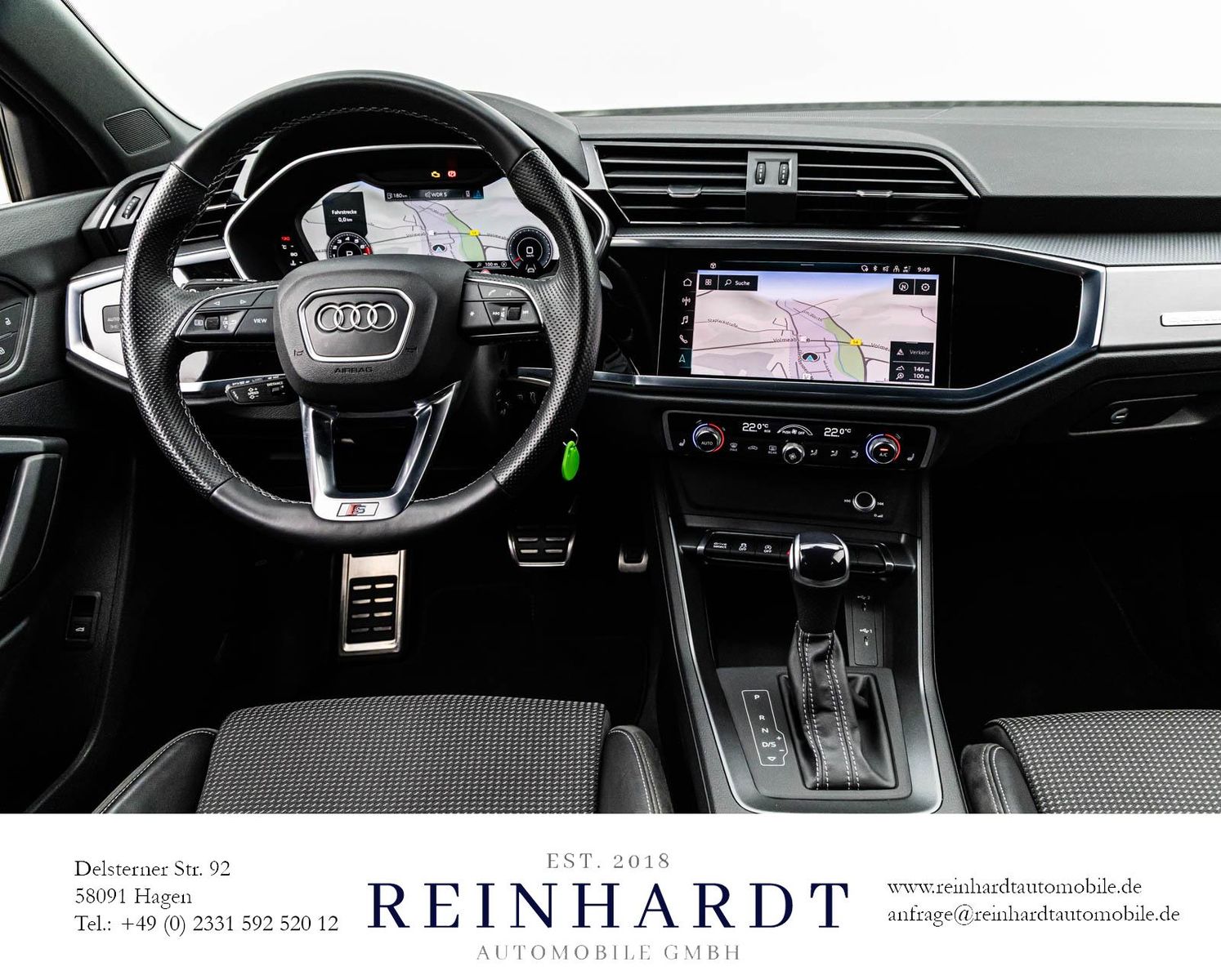 Audi Q3 SPORTBACK 40TFSi Q 2x S LINE 19Z/KAM./NAV+/VC