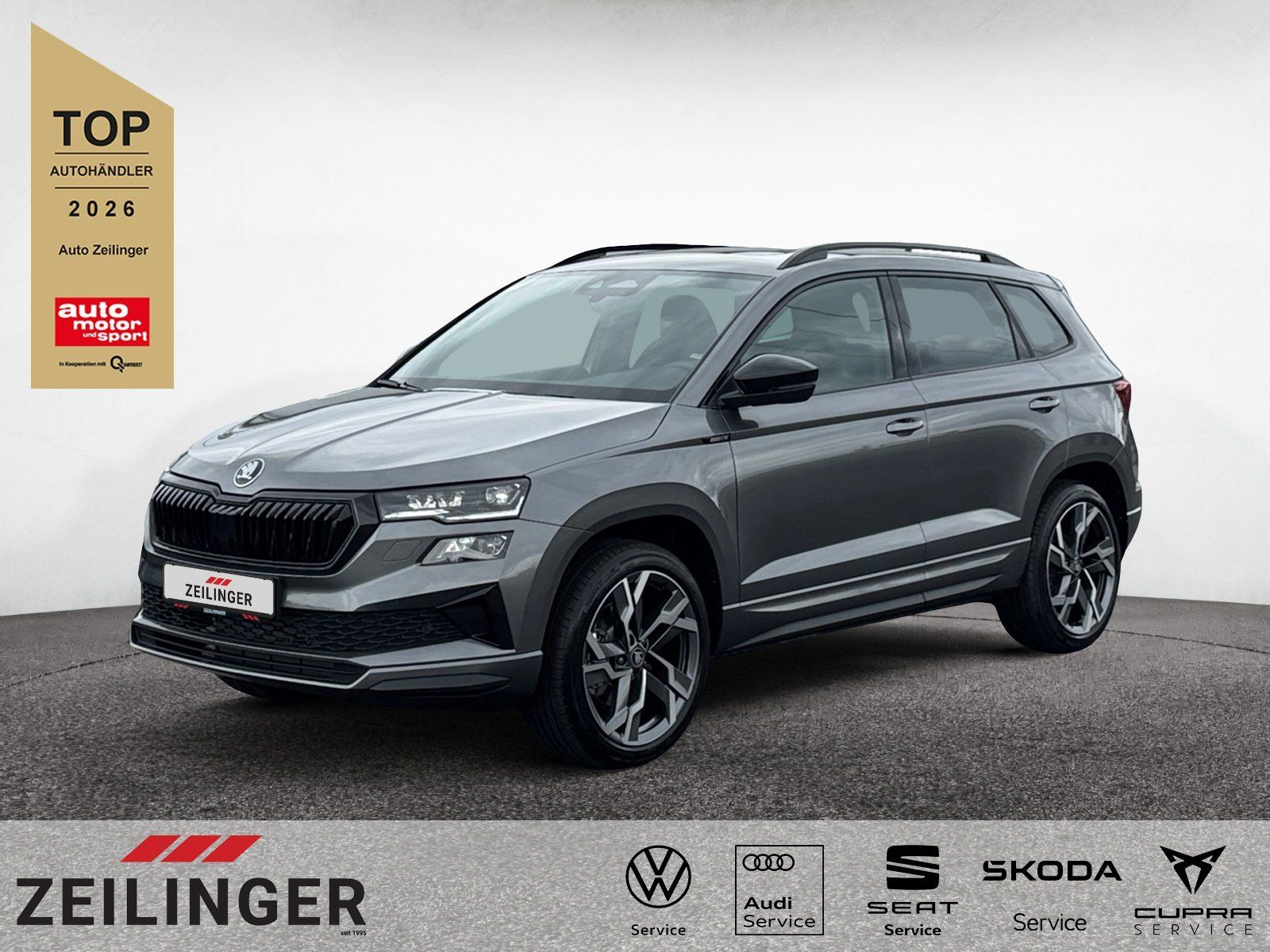 Skoda Karoq Sportline 4x4 TSI DSG|5-JGARANTIE|PANO|AHK