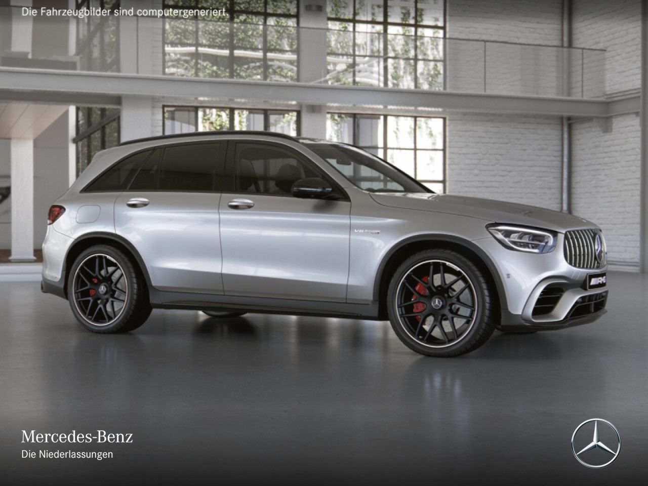 Mercedes-Benz GLC 63 S 4M AMG Pano/AHK/Night/Memo/HighAss/360