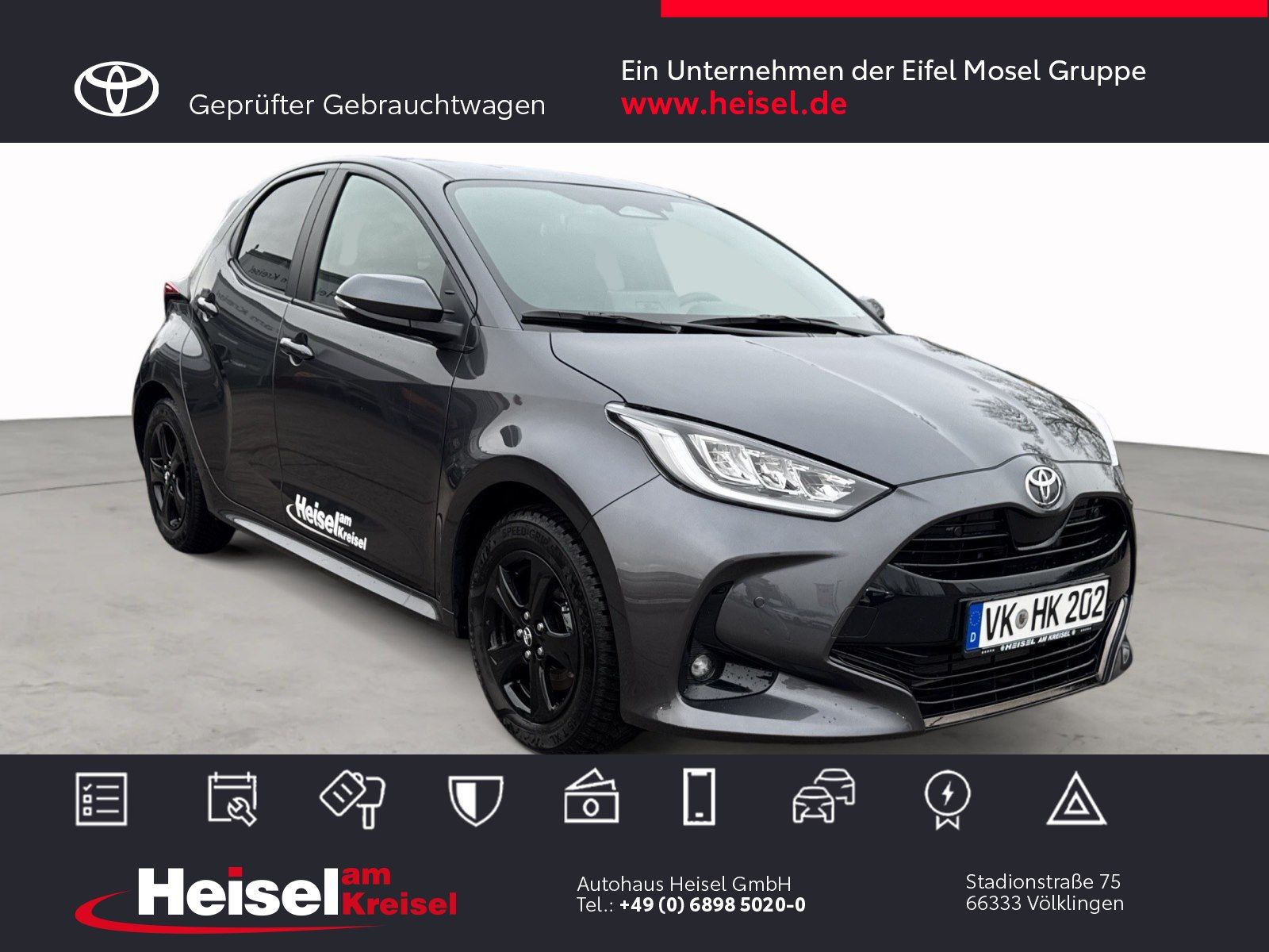 Toyota Yaris Hybrid Style -- Standort Völklingen --