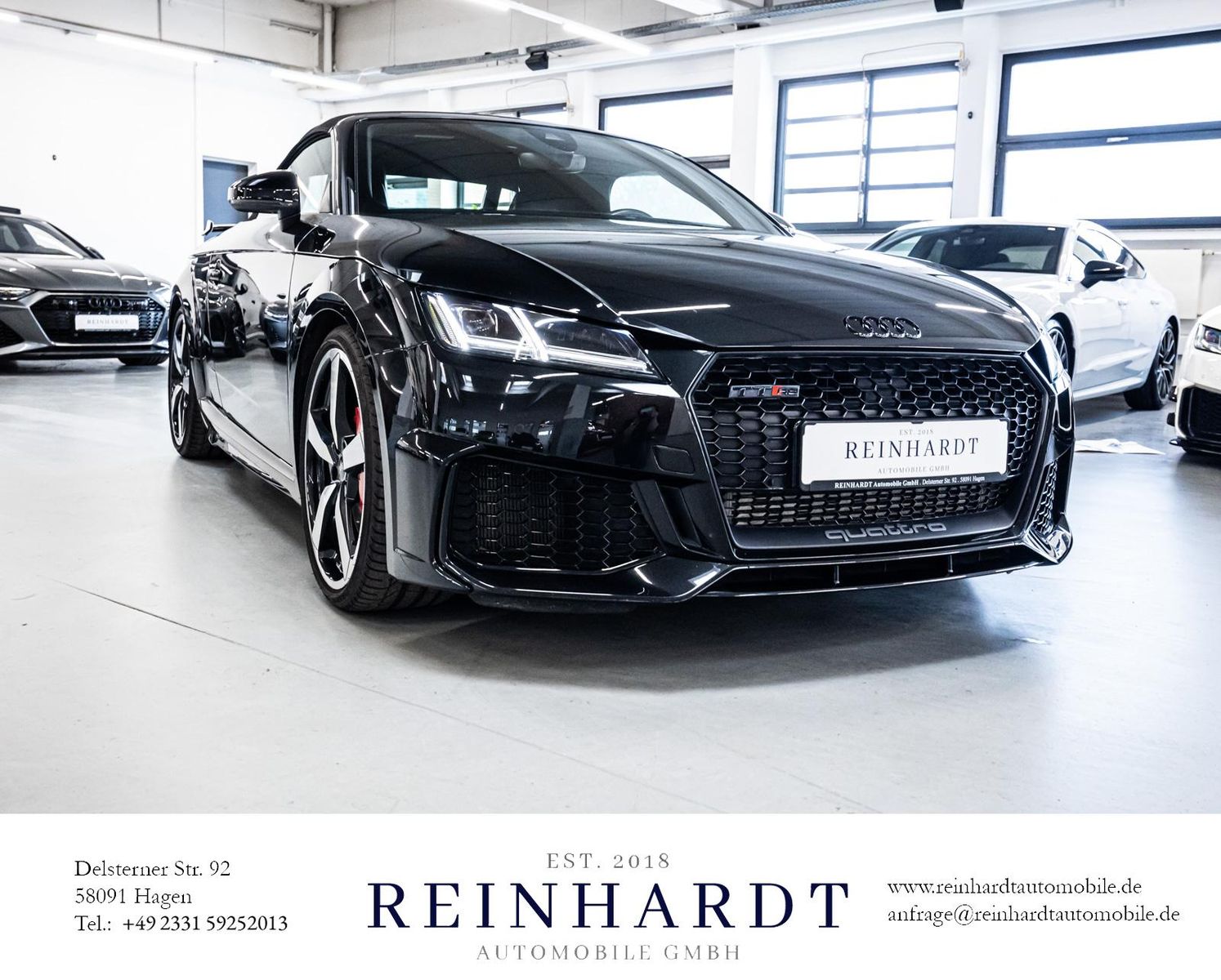 Audi TT RS ROADSTER ALL-BLACK/20Z/MTRX/RS-AGA/280KM/H