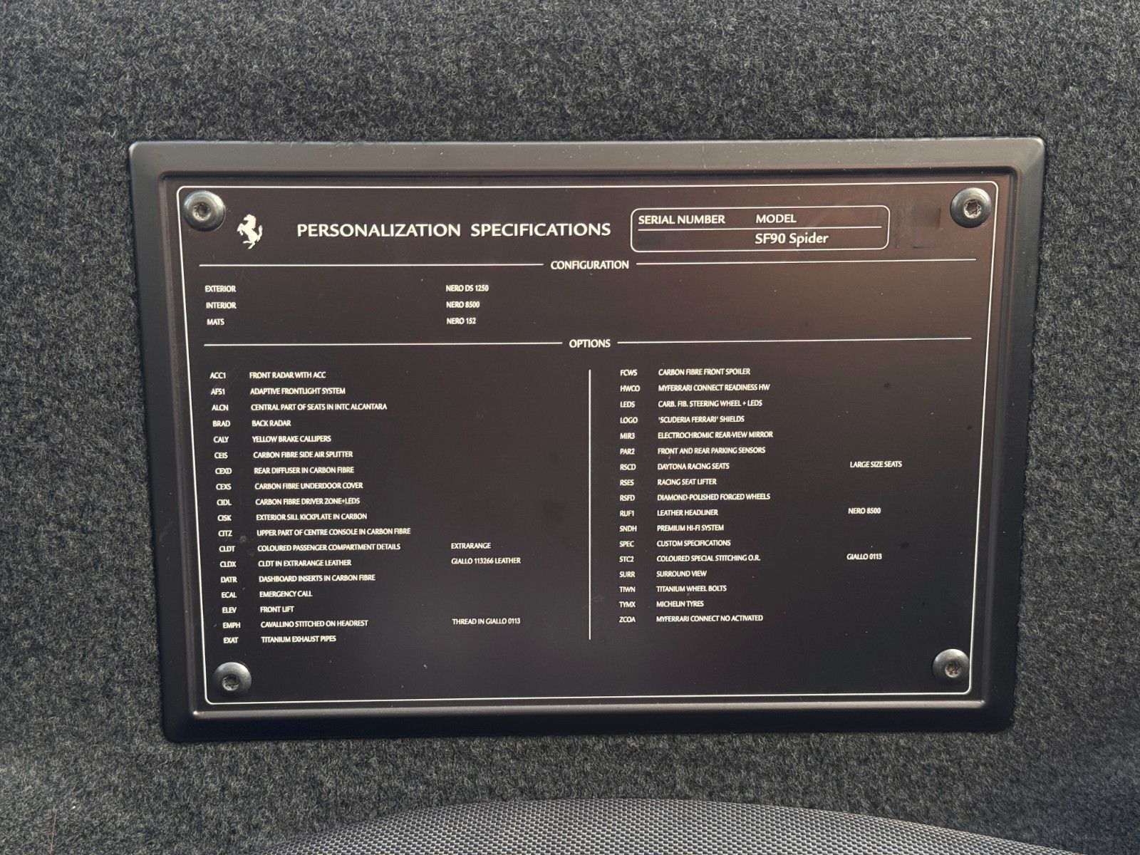 Ferrari SF90 Spider - Samsaru's Car Outlet