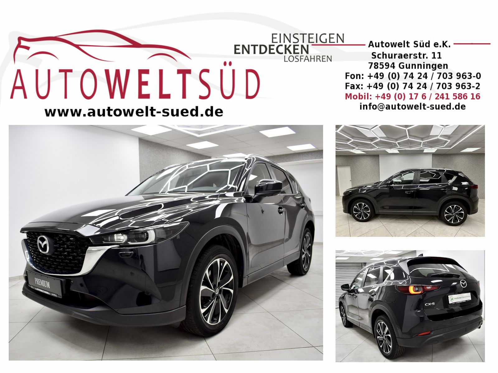 Mazda CX-5 2.2 Skyactiv-D 150 Advantage HUD 19´´ KeylG