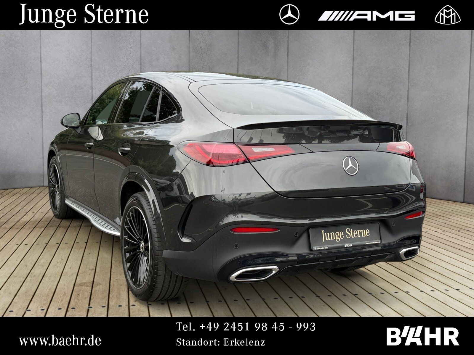 Mercedes-Benz GLC 300 d 4M Coupé AMG+Night/Pano/360°/AHK/LMR20