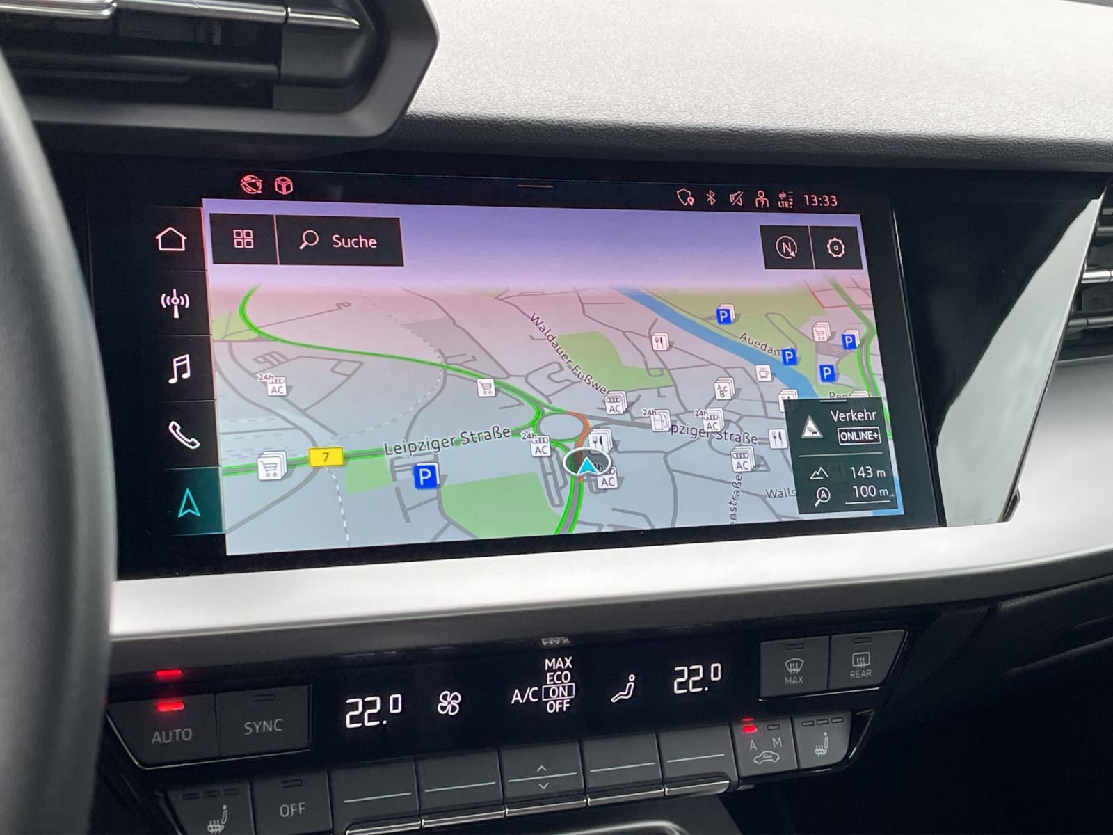 Audi A3 Sportback 40 TFSI e LED Navi PDC AHK