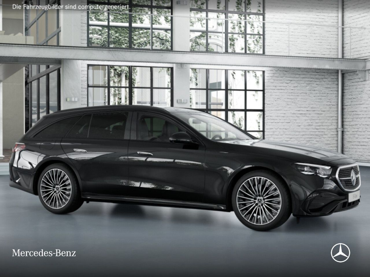 Mercedes-Benz E 220 d T 4M AMG Sportpaket Night AMG 20" Leder