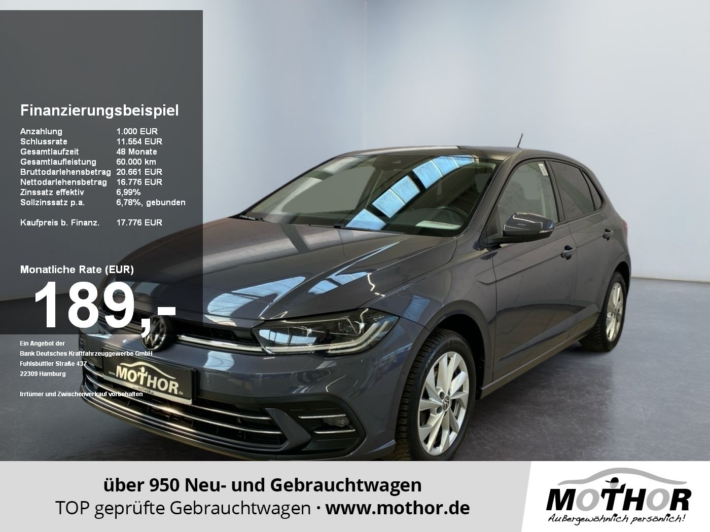 Volkswagen Polo VI Style 1.0 TSI - Samsaru's Car Outlet