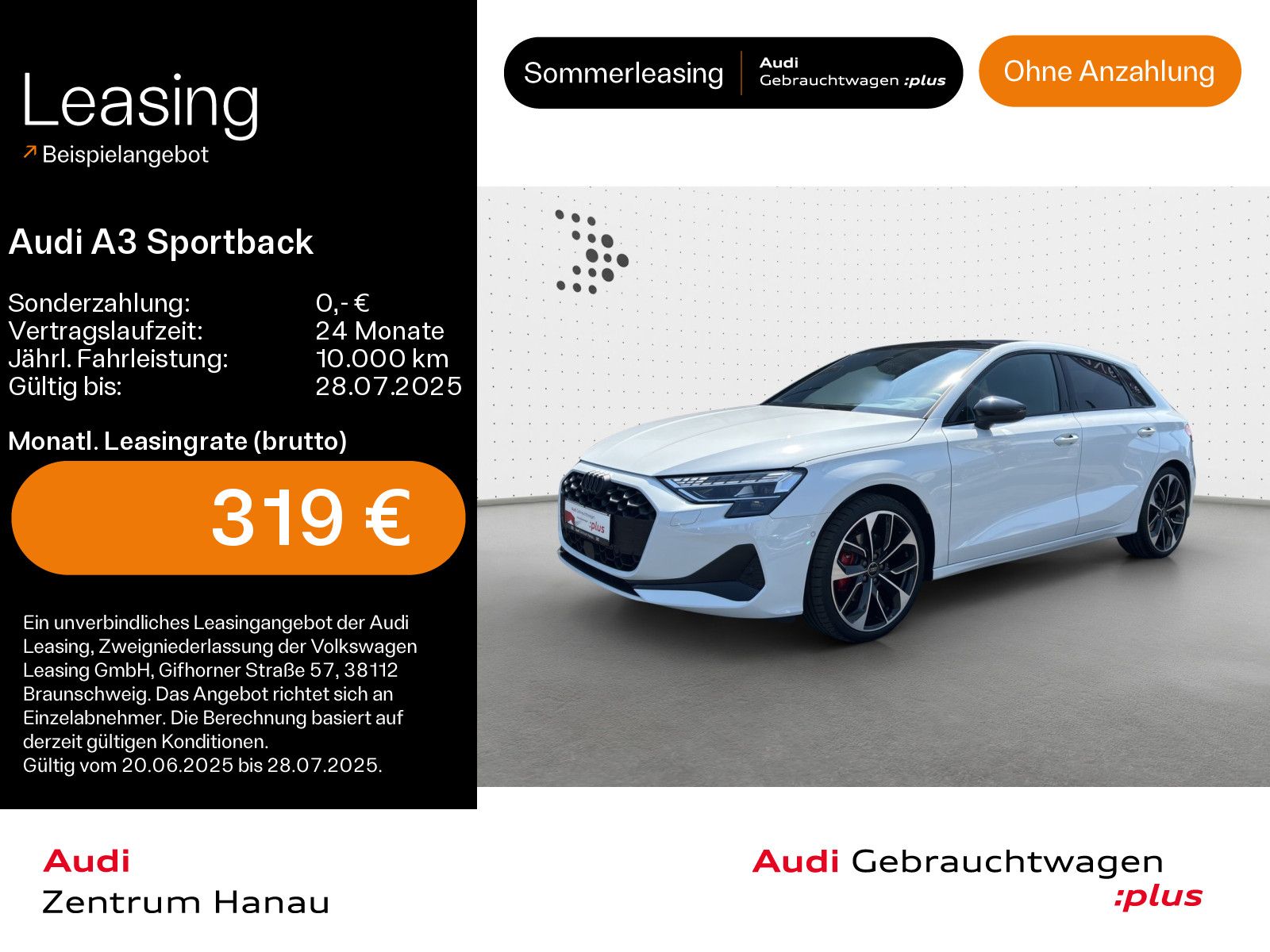 Audi A3 Sportback 35 TDI S-LINE - Samsaru's Car Outlet