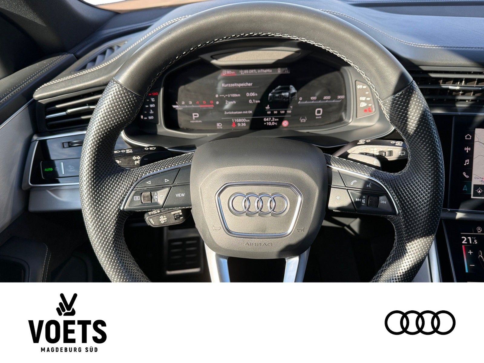 Audi Q8 S-LINE 50 TDI QUATTRO MATRIX+AHK+RAUTE+LUFTF