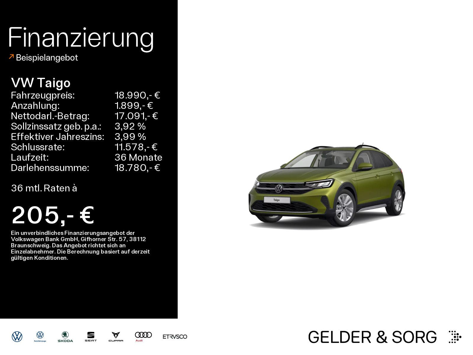 Volkswagen Taigo 1.0 TSI Life - Samsaru's Car Outlet