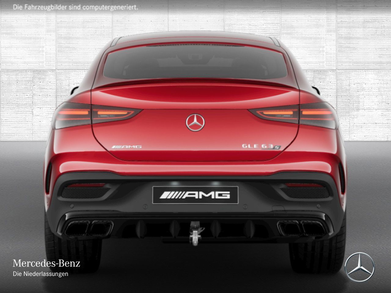 Mercedes-Benz GLE 63 S Coupé 4M NIGHT+PANO+360+AHK+MULTIBEAM