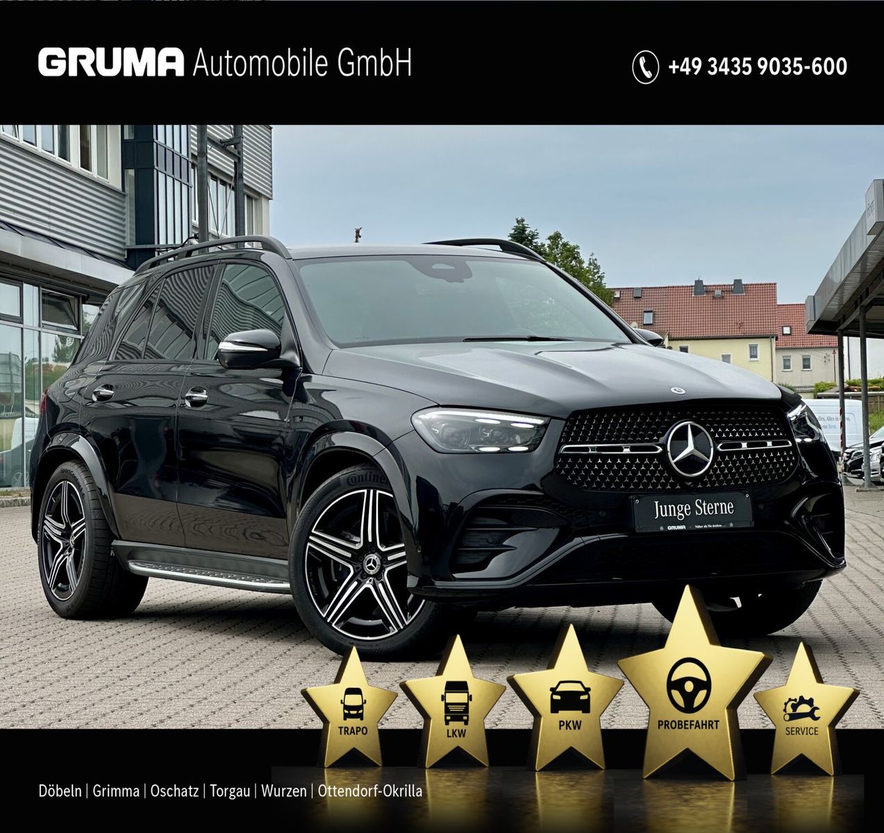 Mercedes-Benz GLE 580 4M AMG+Night+Pano+Airmatic+AHK+Keyless++
