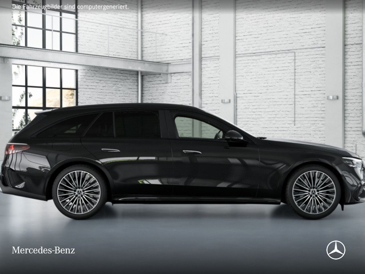 Mercedes-Benz E 220 d T 4M AMG Sportpaket Night AMG 20" Leder