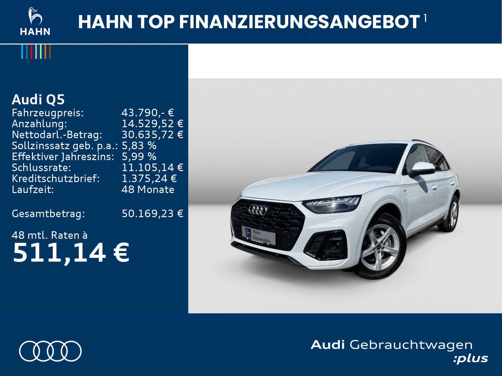 Audi Q5 40TDI quattro S-line s-tronic Navi AHK
