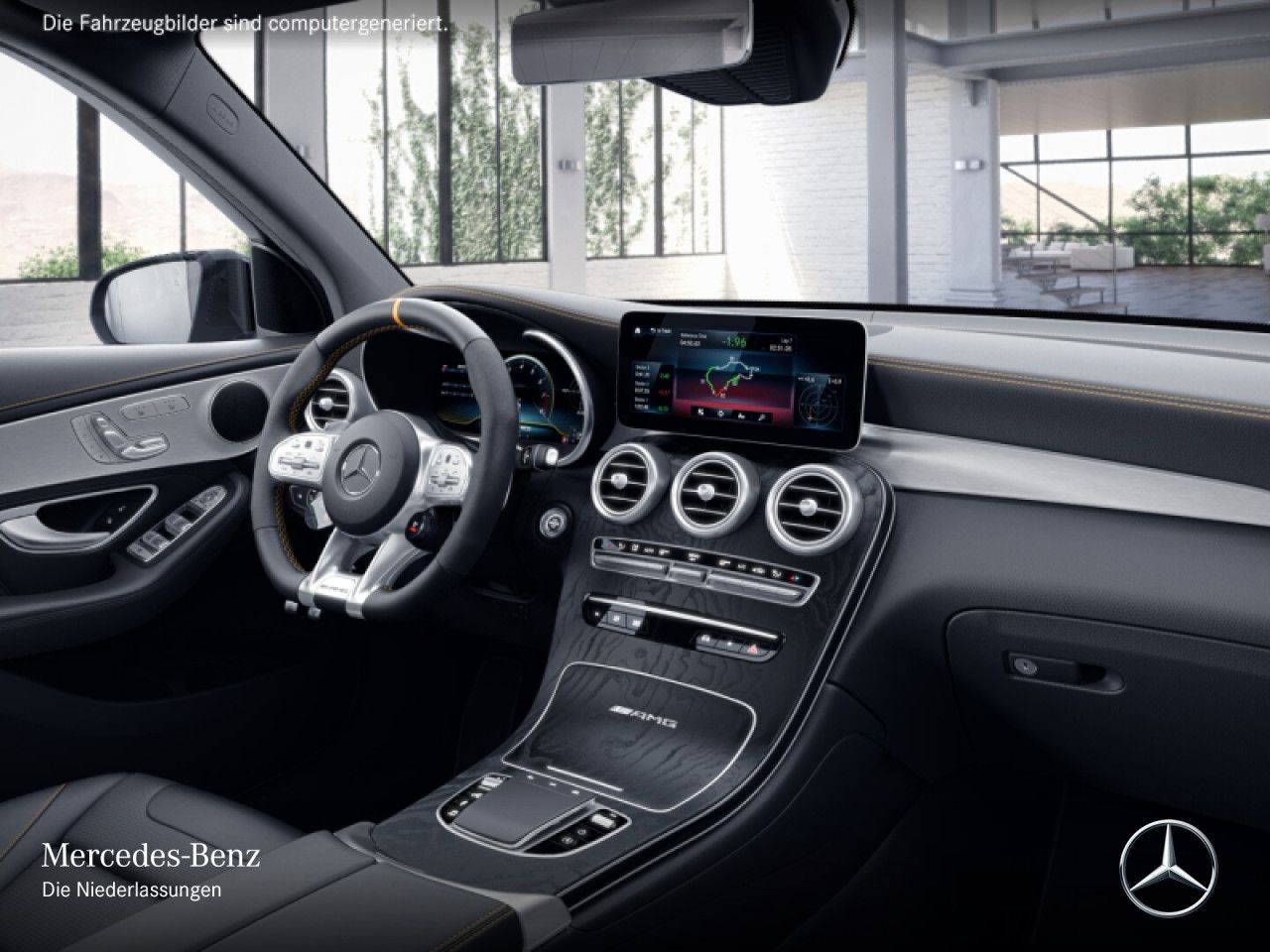 Mercedes-Benz GLC 63 S 4M AMG Pano/AHK/Night/Memo/HighAss/360