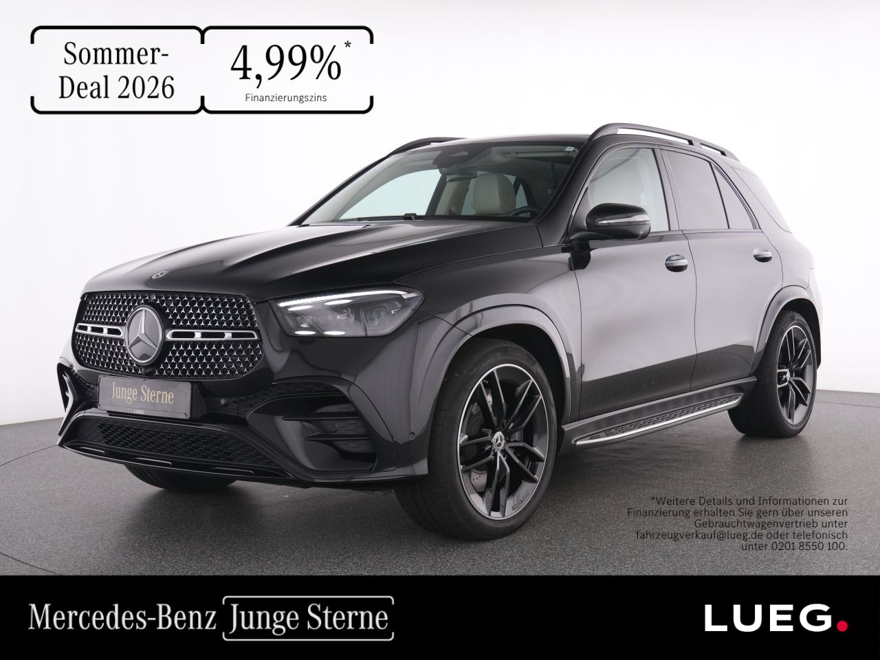 Mercedes-Benz GLE 450 d 4M AMG+Pano+Burm+MBeam+AHK+Mem+HUD+360